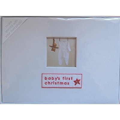 Babys First Christmas Photo Album