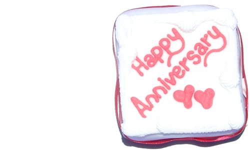 FunkyHampers Happy Anniversary Cake