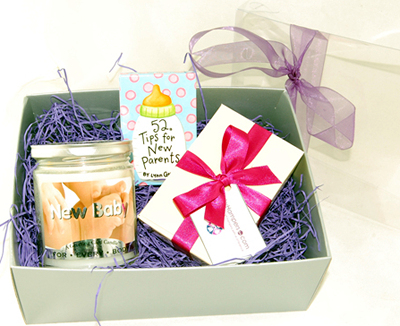 Unbranded New Baby Candle Gift Set