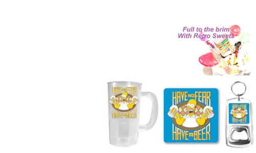 Homer Simpson Pint of Sweets