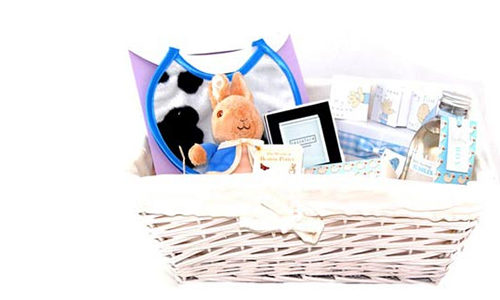 FunkyHampers New Baby Boy Hamper