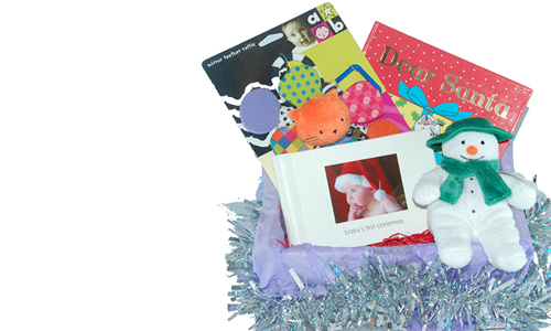 FunkyHampers Babys First Christmas Gift Box