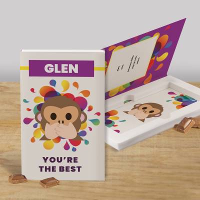 Personalised You're The Best Cadbury Chocolate Card