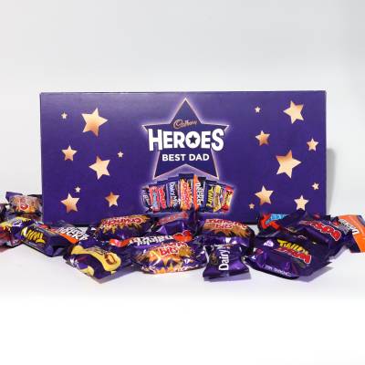 Personalised Cadbury Heroes Small Letterbox Selection 290g