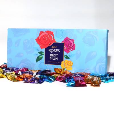 Personalised Cadbury Roses Large Letterbox Section 580g