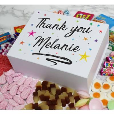 Personalised Thank You Sweet Box