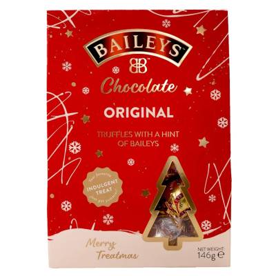 Baileys Chocolate Truffles Christmas Tree Box