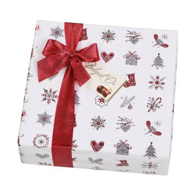 Christmas Gift Wrapped Belgian Chocolates 345g