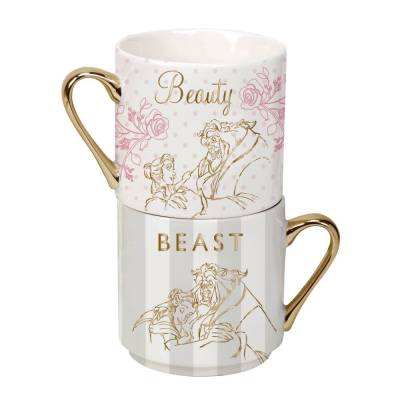 Official Disney Beauty and the Beast Mug Set