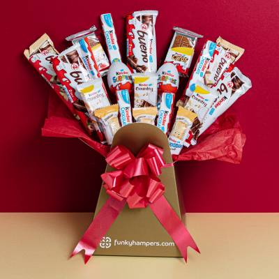 The Kinder Chocolate Bouquet
