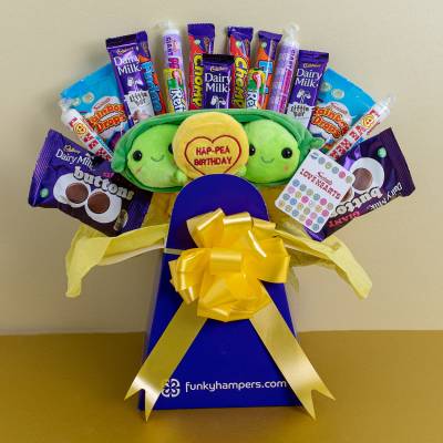 Happea Birthday Teddy Sweet Chocolate Bouquet