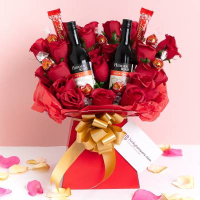 The Red Wine Lovers Bouquet