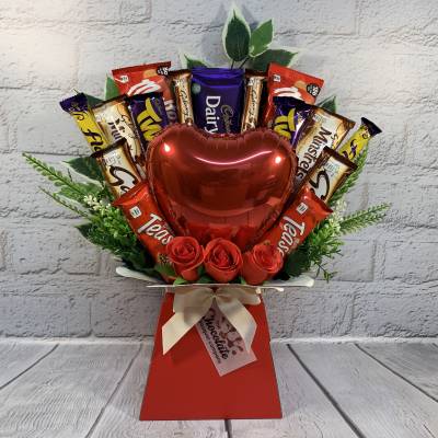 Valentines Day Chocolate Bouquet