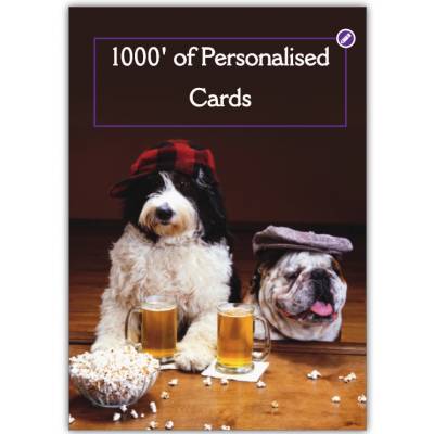 Personalised Greetings Card