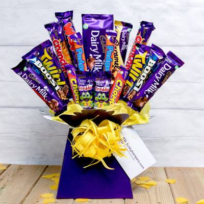 4 min. Chocolate Bouquet Tutorial /Super Easy mini bouquet 