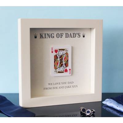Personalised King of Dads Picture