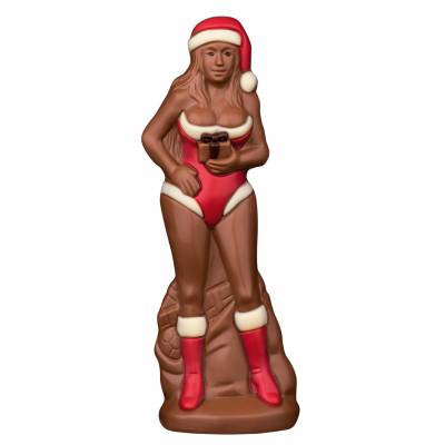 Chocolate Sexy Lady Santa