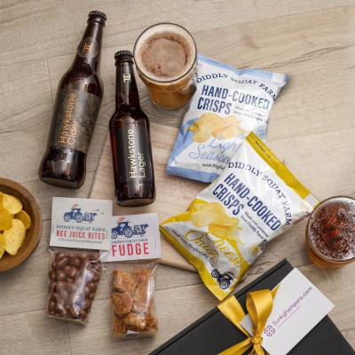 The Clarkson’s Farm Beer & Snacks Hamper