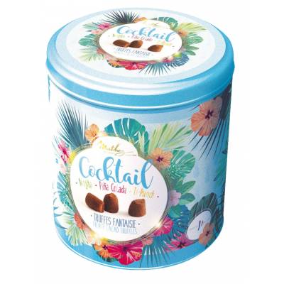 French Cocoa Dusted Cocktail Truffles Tin