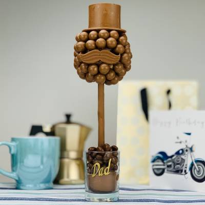 Malteser Hat and Tash Personalised Tree 25cm