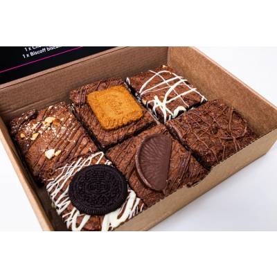 Assorted 6 Brownie Box