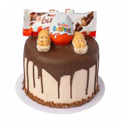 Deluxe Kinder Chocolate Cake