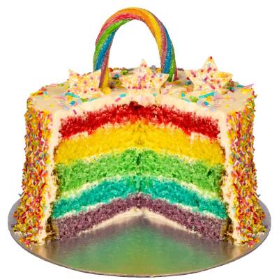 Rainbow Layer Cake