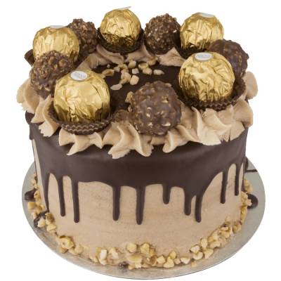 Deluxe Ferrero Rocher Cake