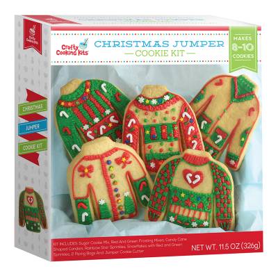 Build Your Own Christmas Jumper Cookies
