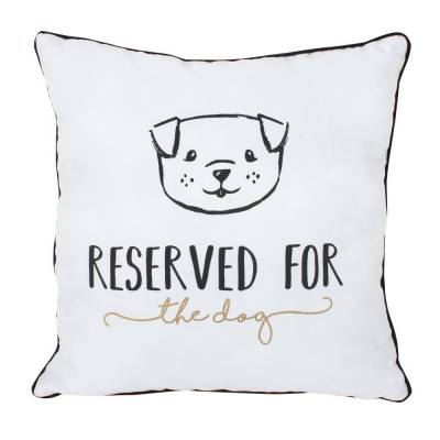 Reserved For The Dog Pillow
