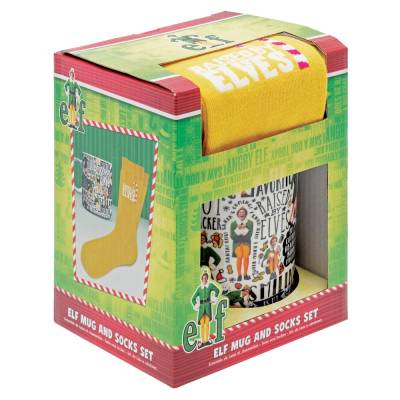Elf Mug and Socks Gift Set