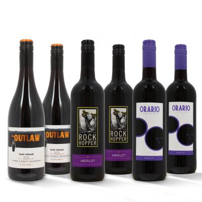 Mixed Red Wines Case 6 x 75cl