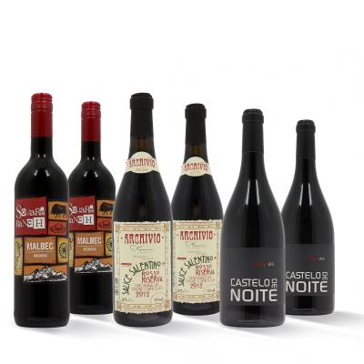 Luxury Mixed Red Wines Case 6 x 75cl