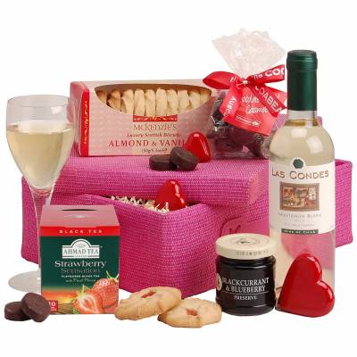 The Ladies Pink Gift Basket