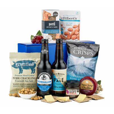 Cheese, Beer and Nibbles Gift Box