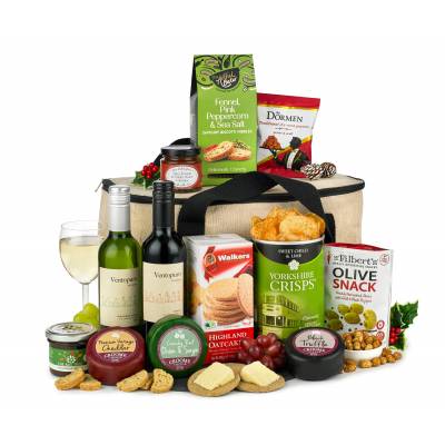 The Cheese, Wine and Nibbles Hamper