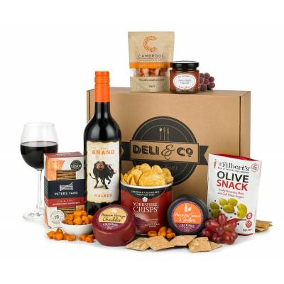 Cheese and Red Wine Hamper
