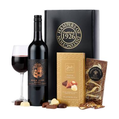 The Red Wine and Luxury Chocolate Gift Box