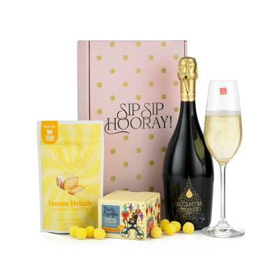 Sip Sip Hooray Prosecco and Treats Box