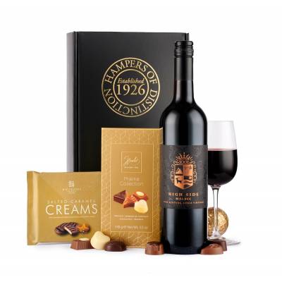 The Red Wine and Chocolates Gift