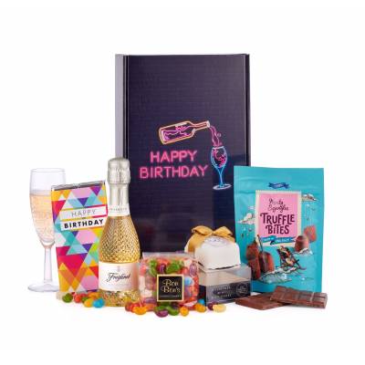 Happy Birthday Gift Box with Fizz