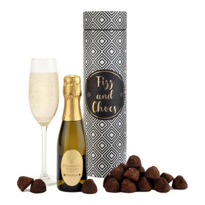 Prosecco and Truffles Gift Tube