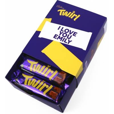 Personalised Box Of Cadbury Twirl