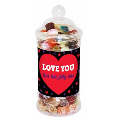 Love You Lots Like Jelly Tots Sweet Jar
