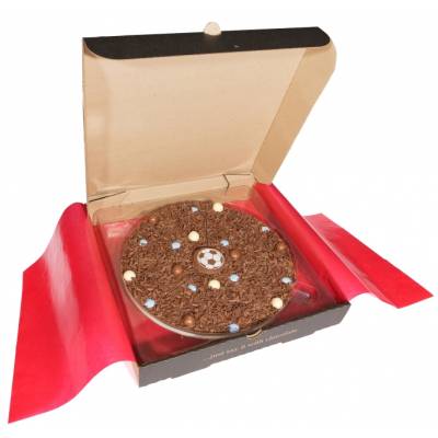 10 inch Football Pizza