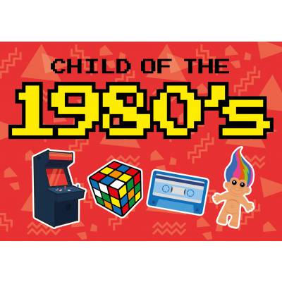 Child of the 80's Card
