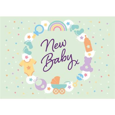 New Baby Card