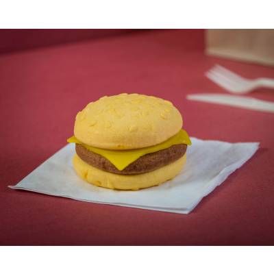 Full Sized Gummy Hamburger