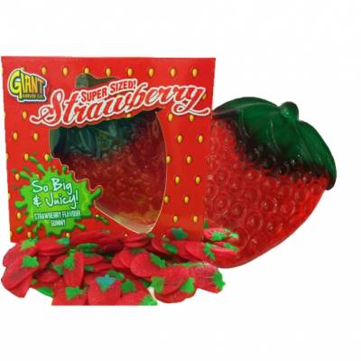 Giant Gummy Strawberry