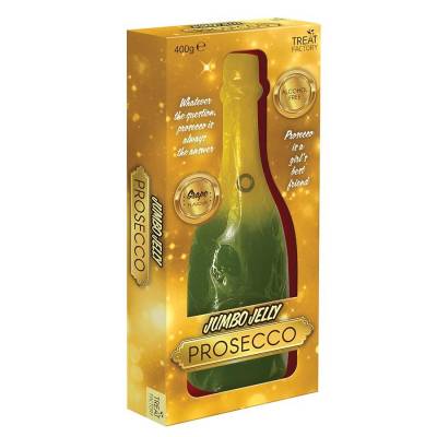Giant Gummy Prosecco Bottle